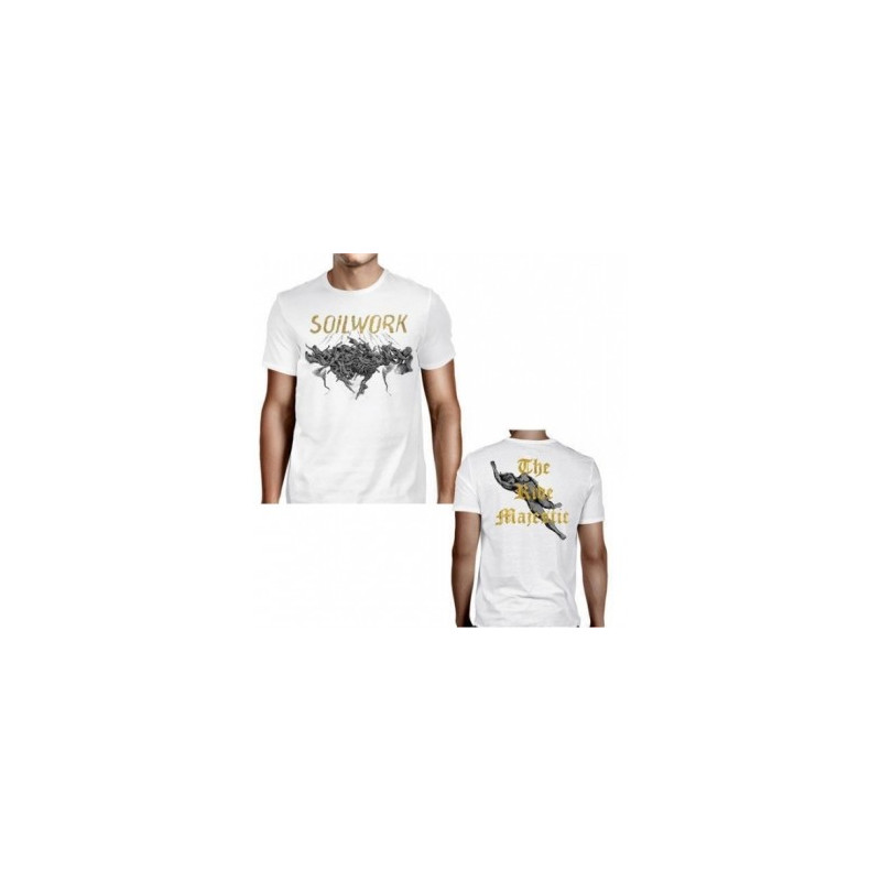 Soilwork "The ride majestic" camiseta blanca