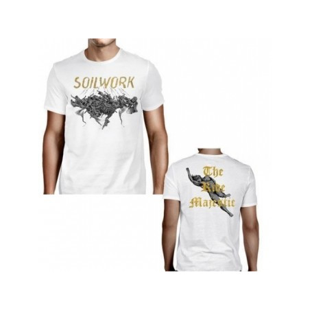 Soilwork "The ride majestic" camiseta blanca