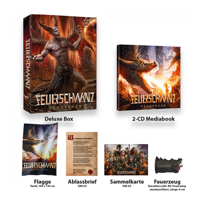 Feuerschwanz "Fegefeuer" Deluxe box