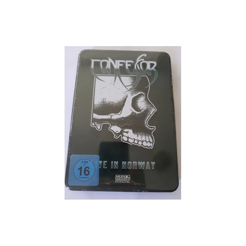 Confessor "Live in Norway" DVD metal pack