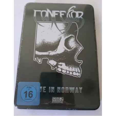 Confessor "Live in Norway" DVD metal pack