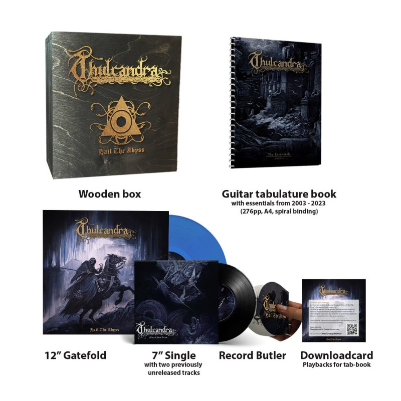 Thulcandra "Hail the abyss" wooden box