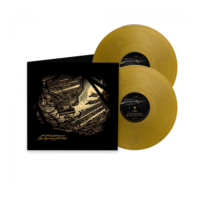 God Is An Astronaut "The beginning of the end" 2 LP gold vinyl