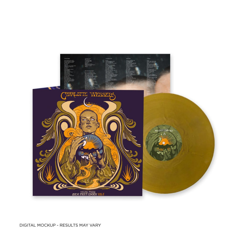 Charlotte Wessels "Tales from six feet under Vol II" gold LP vinyl
