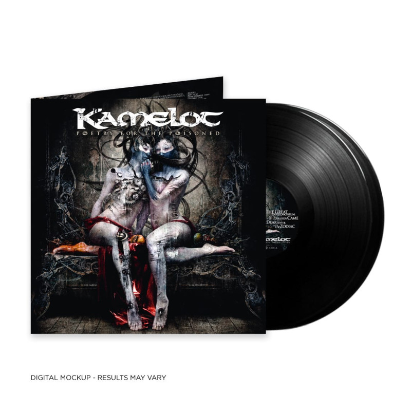 Kamelot "Poetry for the poisoned" 2 LP vinyl