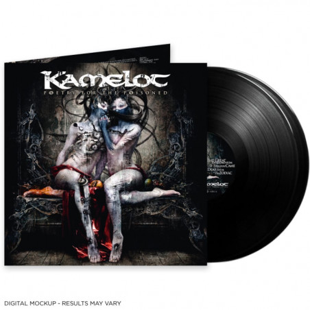 Kamelot "Poetry for the poisoned" 2 LP vinyl