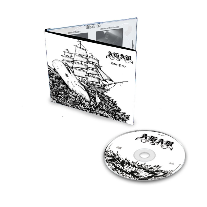Ahab "Live prey" Digipack CD