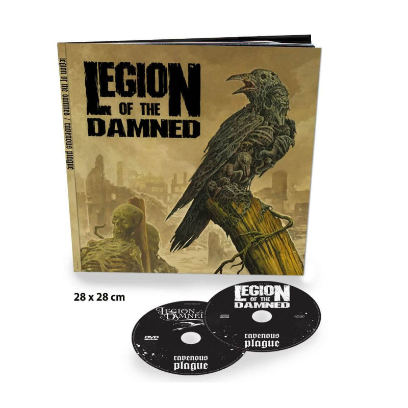 Legion Of The Damned "Ravenous plague" earbook CD + DVD