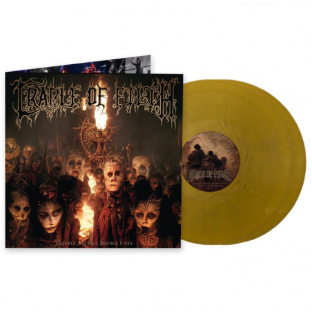 Cradle Of Filth "Trouble and their double lives" 2 LP gold vinyl