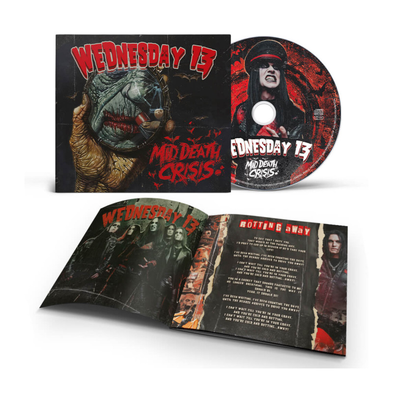 Wednesday 13 "Mid death crisis" Digisleeve CD