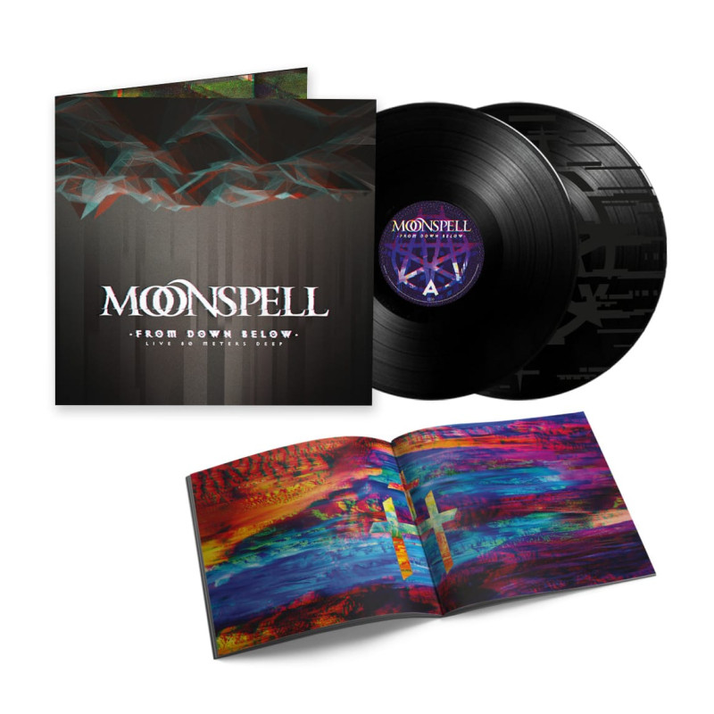 Moonspell "From down below. Live 80 meters deep" 2 LP vinyl