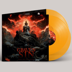 Graven Sin  "Veil of the gods" 2 LP vinilo naranja transparente