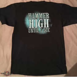 Hammerfall "Hammer high until I die" camiseta