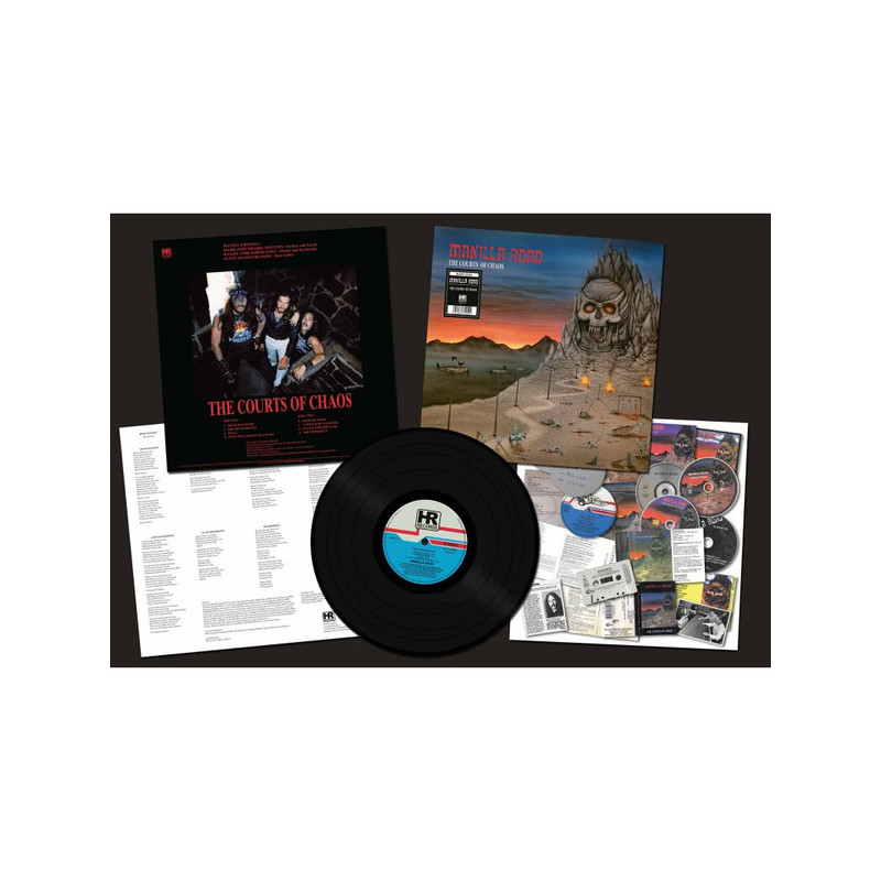Manilla Road "The courts of chaos" LP vinyl