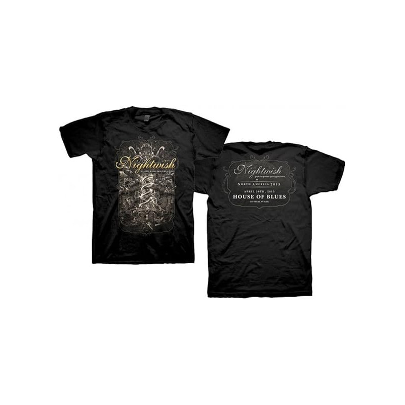 Nightwish "Endless forms...Las Vegas,2015" camiseta