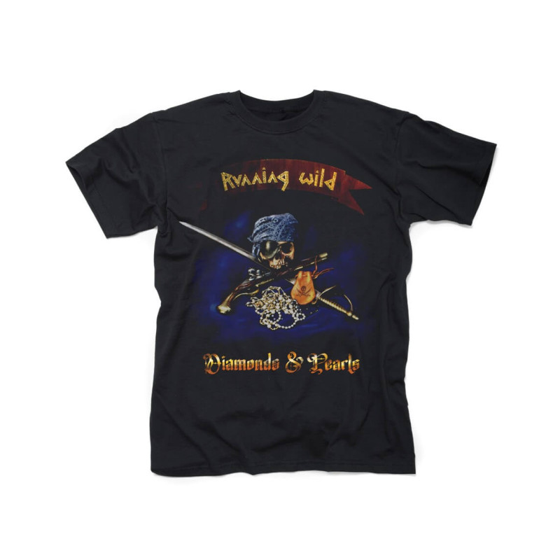Running Wild "Diamonds and pearls" camiseta
