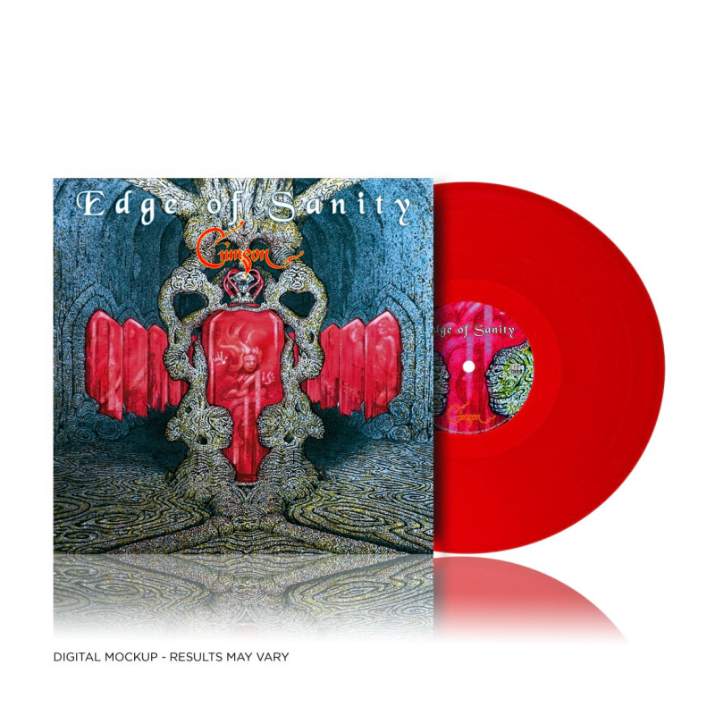 Edge Of Sanity "Crimson" LP transparent red vinyl