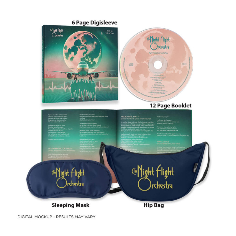 The Night Flight Orchestra "Give us the moon" Deluxe set