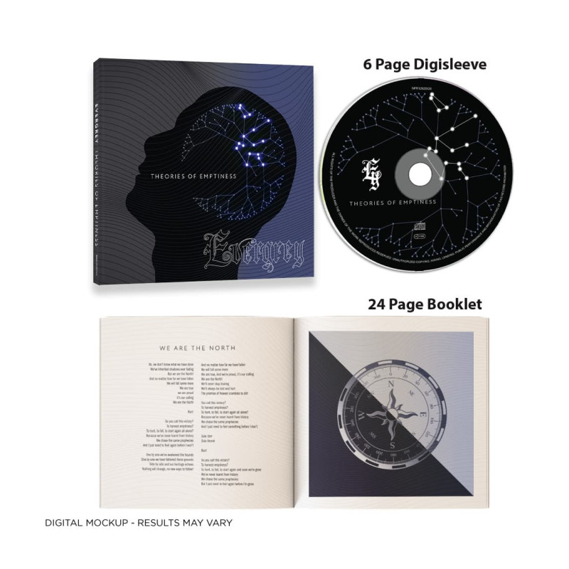 Evergrey "Theories of emptiness" CD Digisleeve