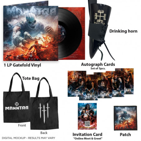 Manntra "Titans" LP vinilo Boxset