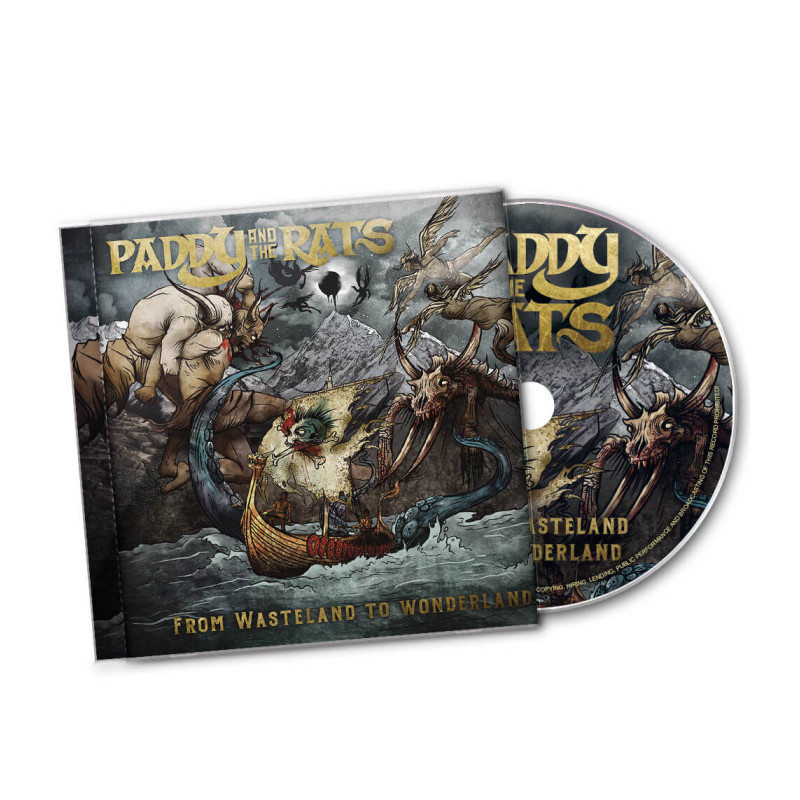 Paddy and The Rats "From wasteland to wonderland" CD