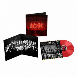 AC/DC "Pwr up" opaque red LP vinyl