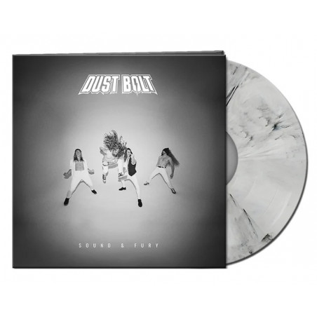 Dust Bolt "Sound & fury" LP white/black marbled vinyl