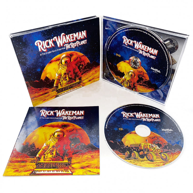 Rick Wakeman "The red planet" Digipack CD + DVD