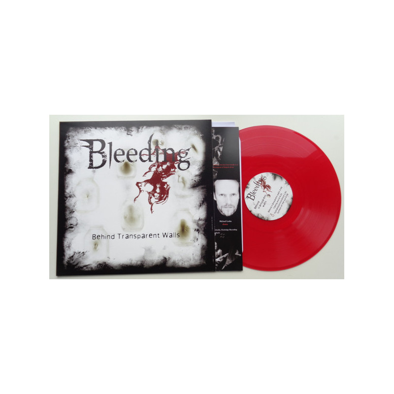 Bleeding "Behind transparent walls" LP vinilo rojo