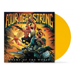 Four Year Strong "Enemy of the world" yellow vinyl LP