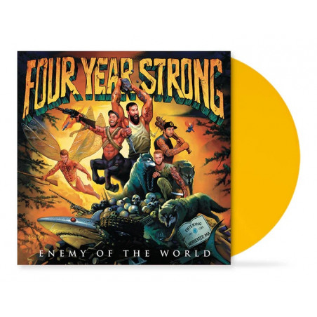 Four Year Strong "Enemy of the world" LP vinilo amarillo