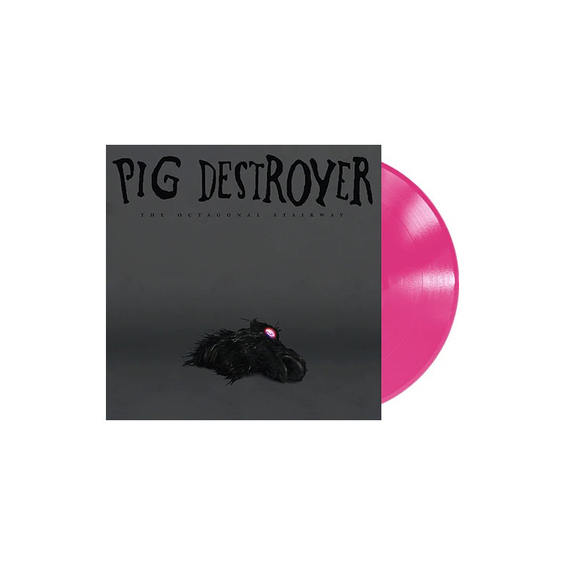 Pig Destroyer "The octagonal stairway" EP LP vinilo magenta neon