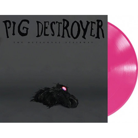 Pig Destroyer "The octagonal stairway" EP LP vinilo magenta neon