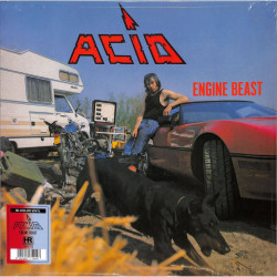 Acid "Engine beast" bicolored red/blue LP vinyl + 7"