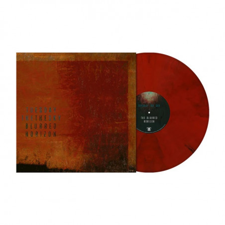 Tuesday The Sky "The blurred horizon" LP vinilo marbled naranja/rojo