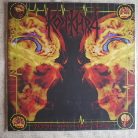 Konkhra "Weed out the weak" splatter LP vinyl