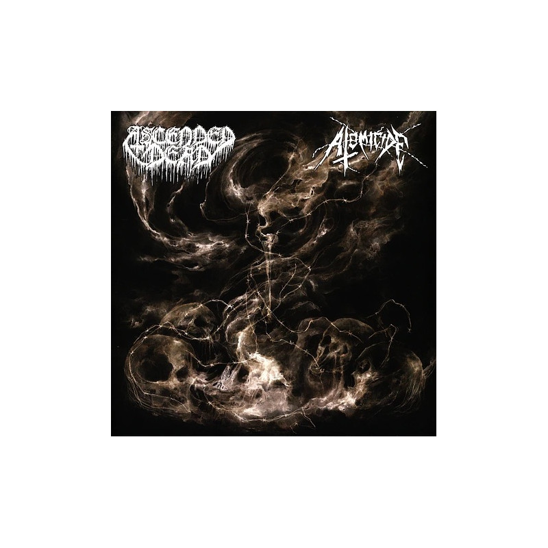 Ascended Dead/Atomicide "Split" EP ultra clear vinyl