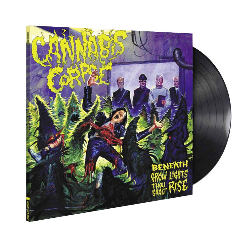 Cannabis Corpse "Beneath grow lights thou shalt rise" LP vinilo