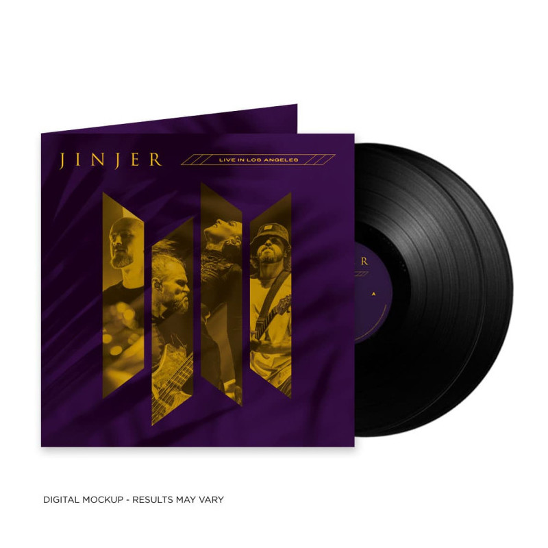 Jinjer "LIve in Los Angeles" 2 LP vinyl