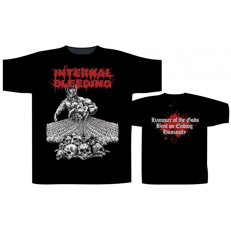 Internal Bleeding "Hammer of the gods" camiseta