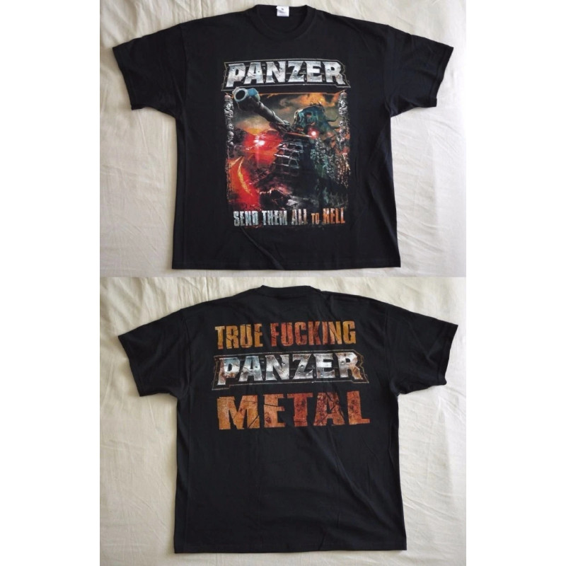Pänzer "Send them all to hell" camiseta