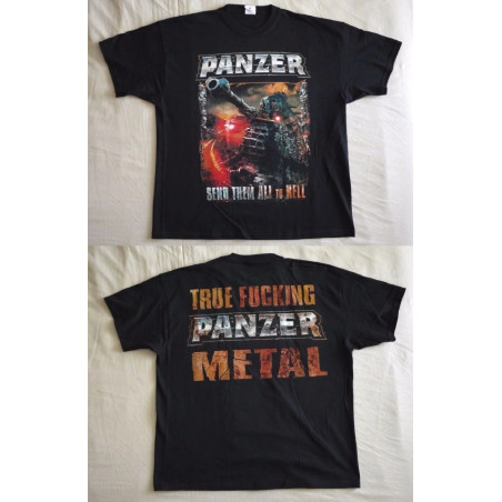 Pänzer "Send them all to hell" camiseta