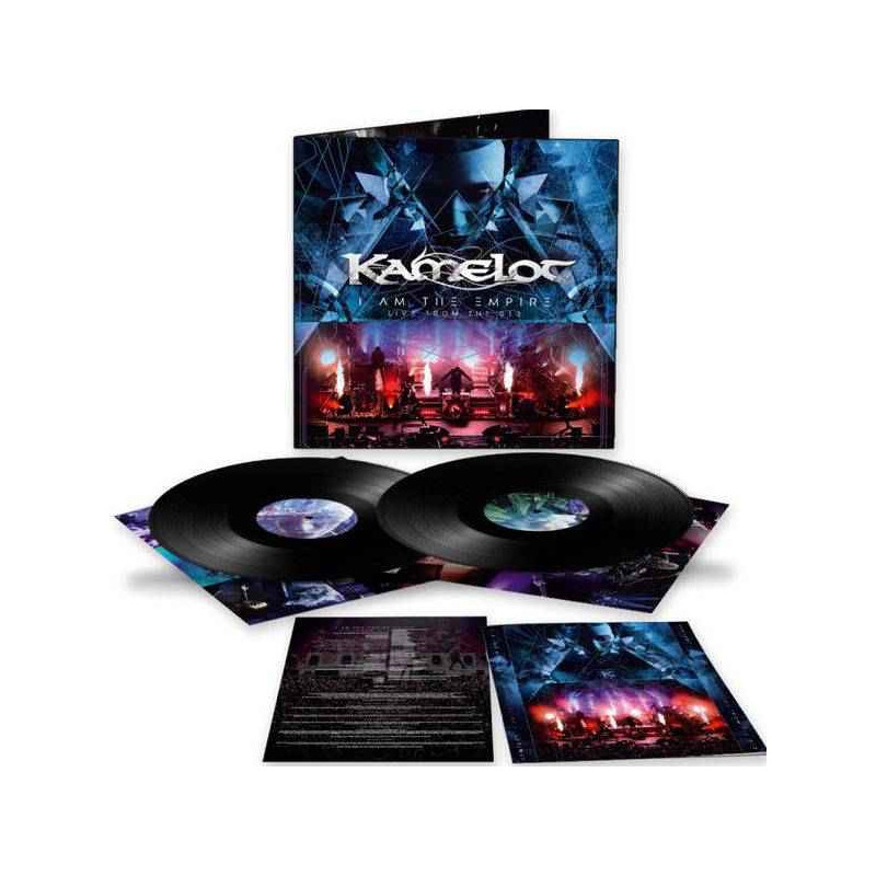 Kamelot "I am the empire. Live from the 013" 2 LP gold vinyl + DVD