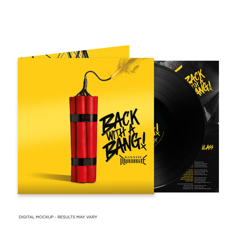 Kissin' Dynamite "Back with a bang" LP vinyl