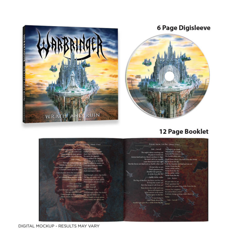 Warbringer "Wrath and ruin" CD Digisleeve