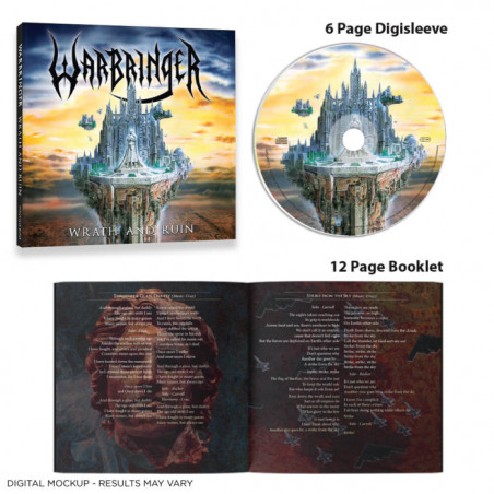 Warbringer "Wrath and ruin" CD Digisleeve
