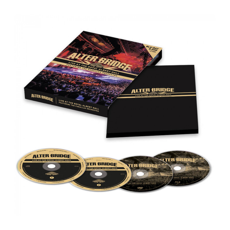Alter Bridge "Live at the Royal Albert Hall" Boxset Bluray + DVD + 2 CD