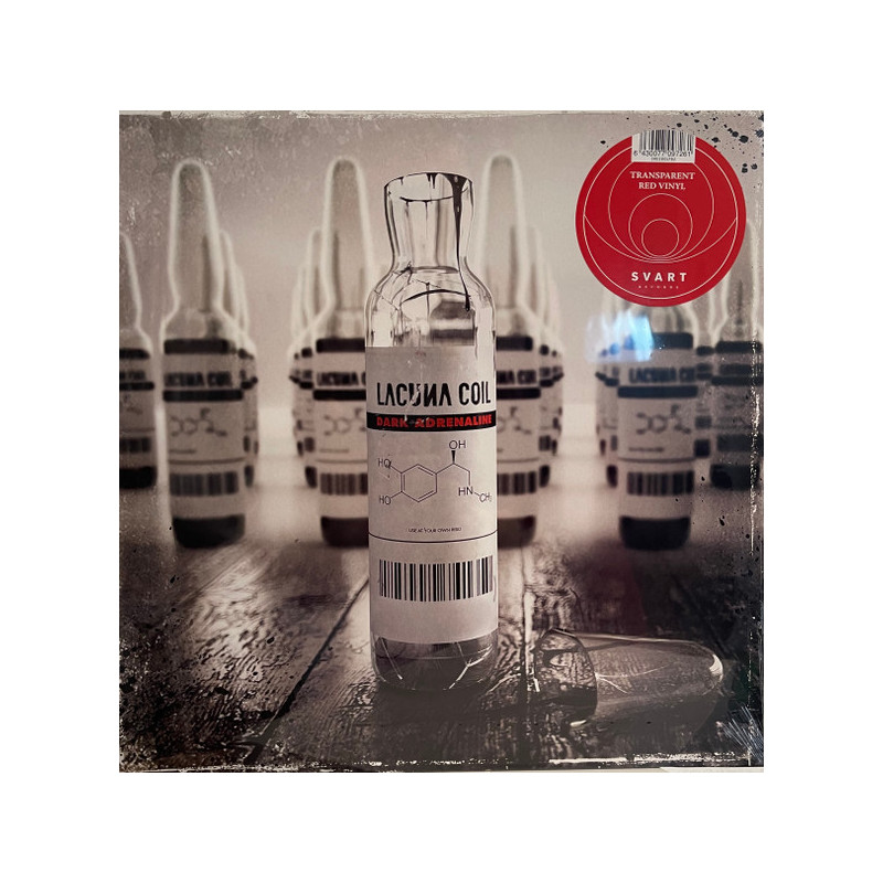 Lacuna Coil "Dark adrenaline" LP vinilo rojo transparente