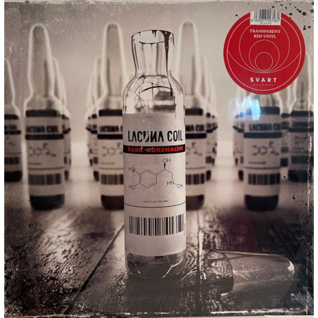 Lacuna Coil "Dark adrenaline" LP transparent red vinyl