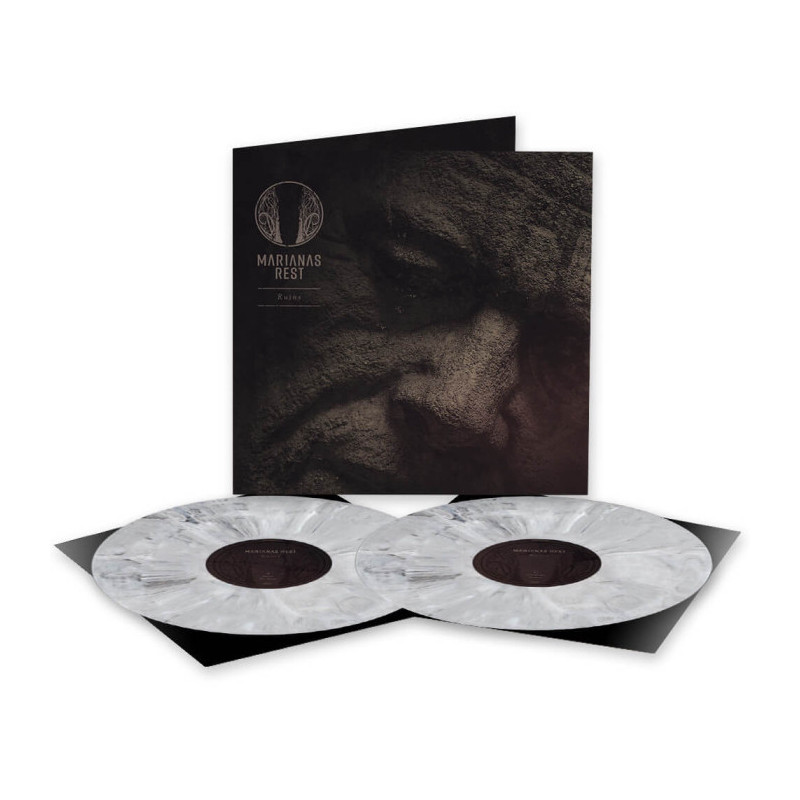 Marianas Rest "Ruins" 2 LP vinilo blanco/negro marmolado